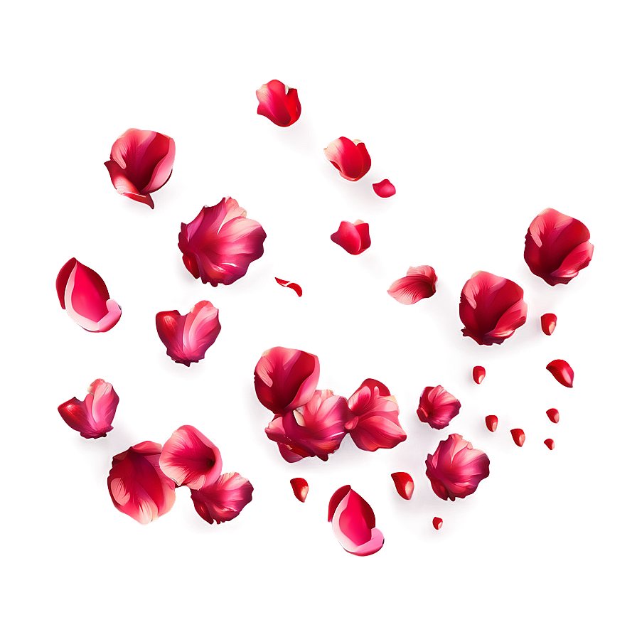 Rose Petals Falling Vector Png Amv91 PNG