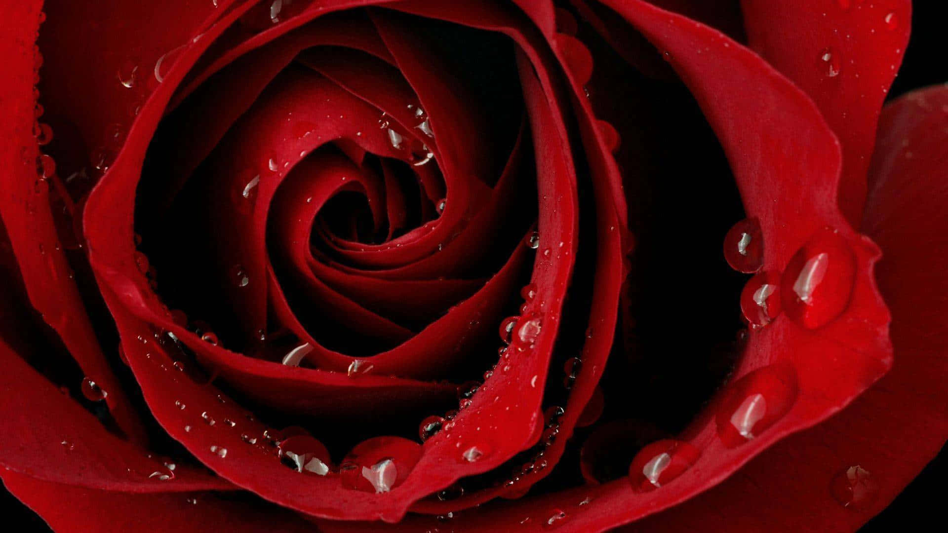 A delicate rose in full bloom