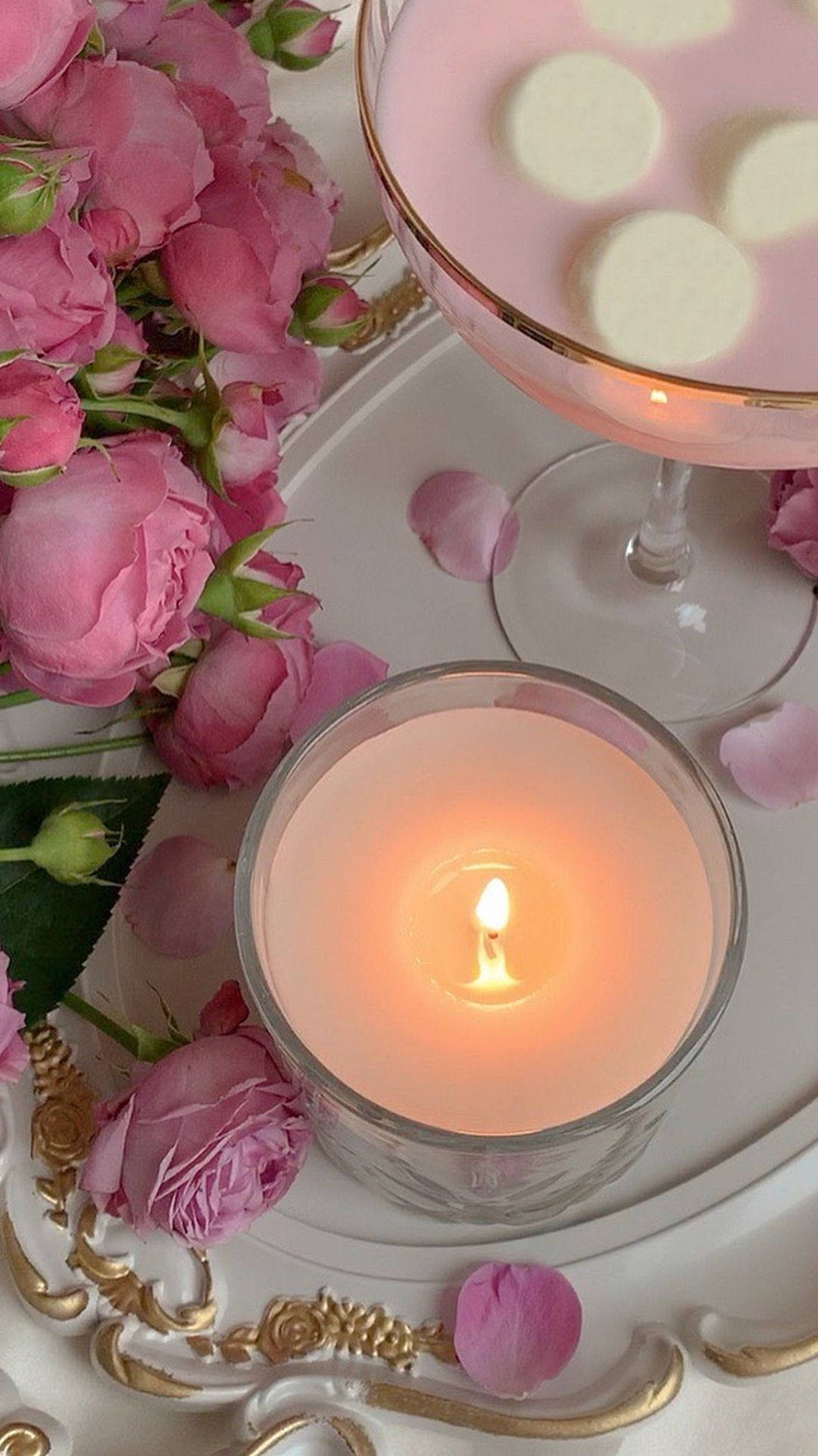 128243 Flowers, 4K, Candles - Rare Gallery HD Wallpapers