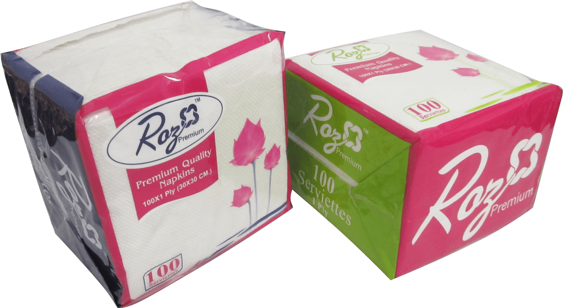 Rose Premium Napkinsand Serviettes PNG