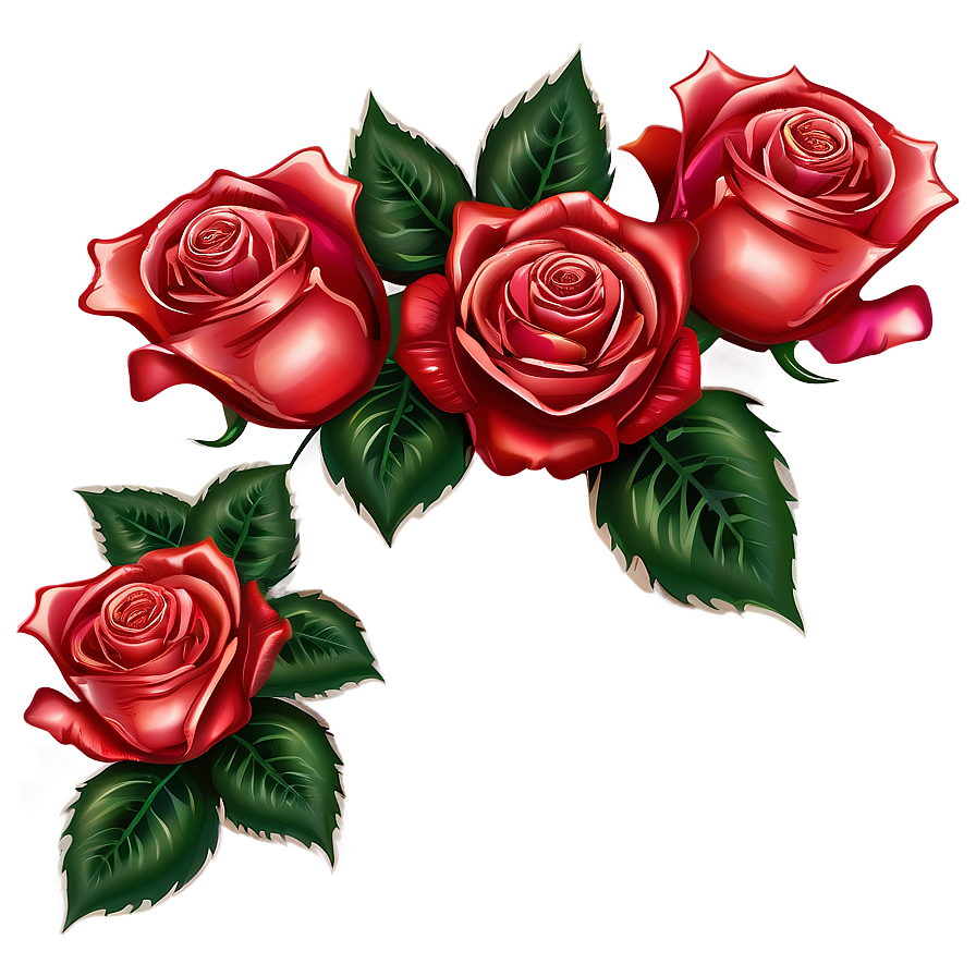 Rose Scroll Clipart Png Nqr62 PNG