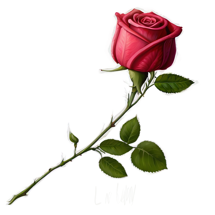 Rose Stem Png Pvd41 PNG