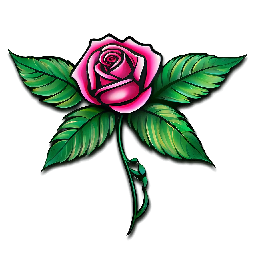 Rose Tattoo Design Png Tao60 PNG