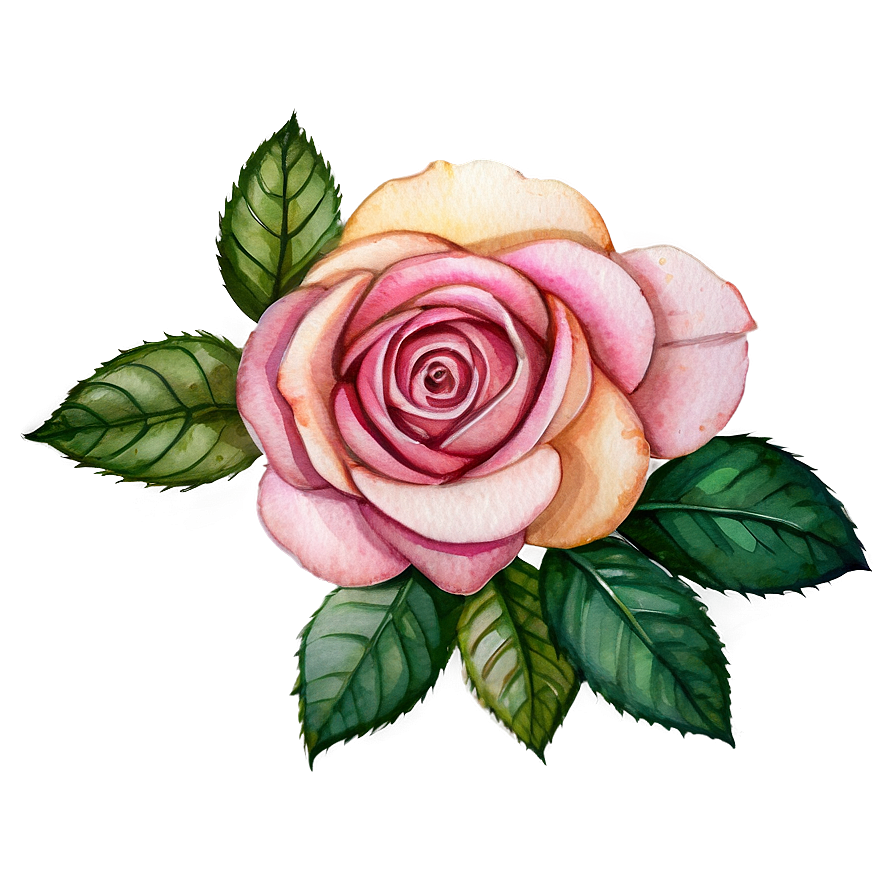 Rose Watercolor Png Ykw PNG