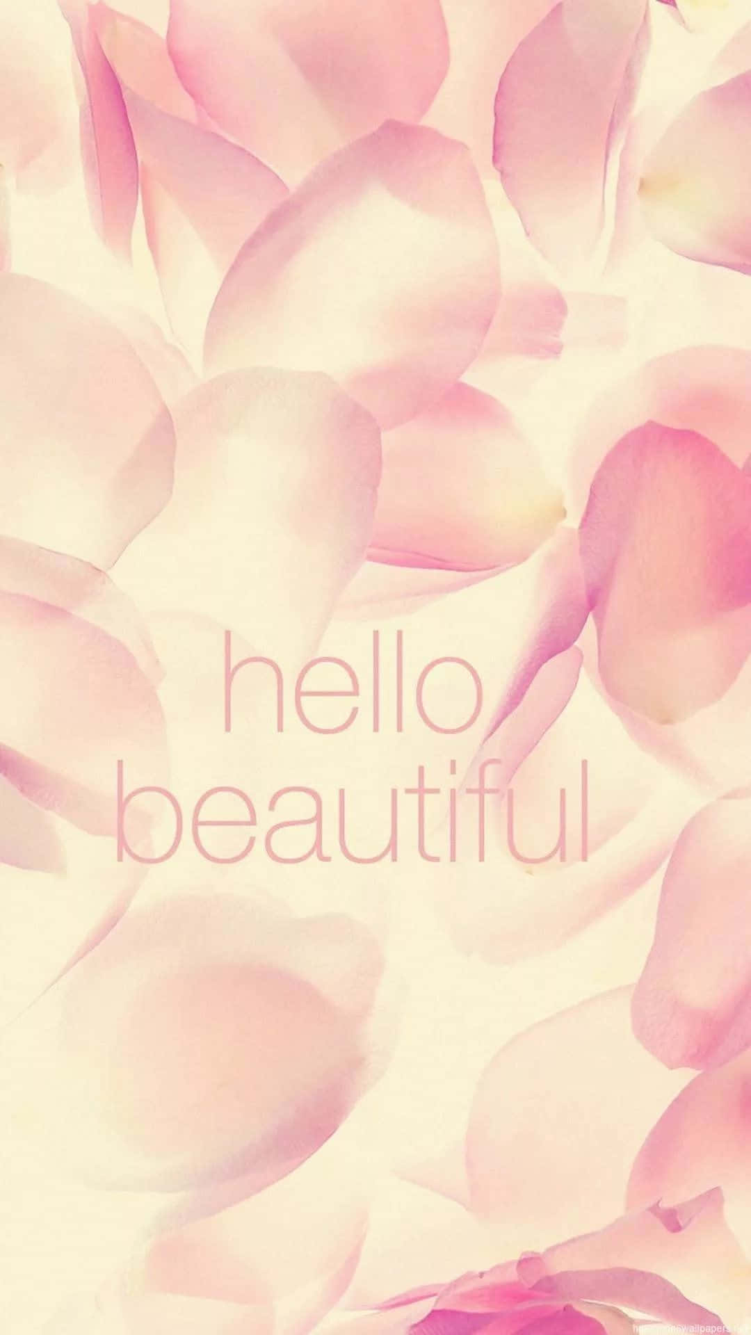 Roséguldiphone 1080 X 1920 Bakgrund