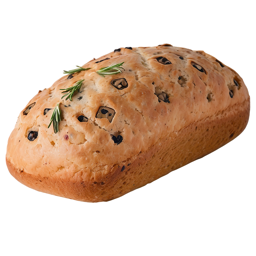 Rosemary Olive Bread Png Ocu76 PNG