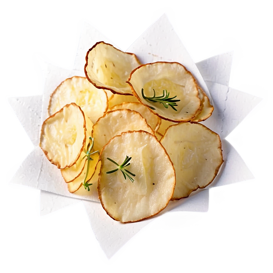 Rosemary Potato Chips Png 06202024 PNG