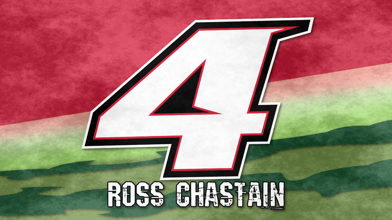 Ross Chastain in Red and Green NASCAR Suit Wallpaper