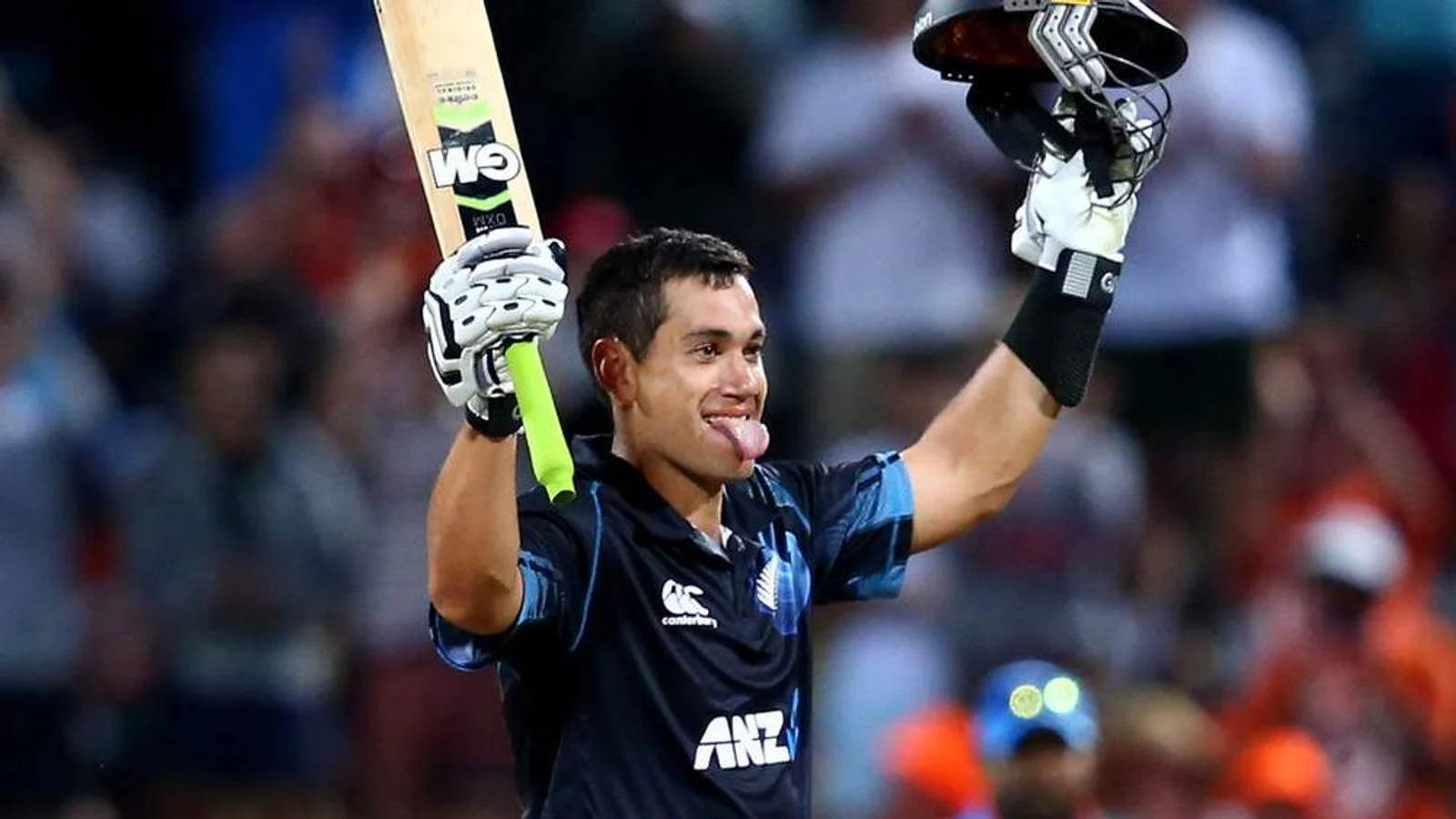 Ross Taylor Tongue Out Wallpaper