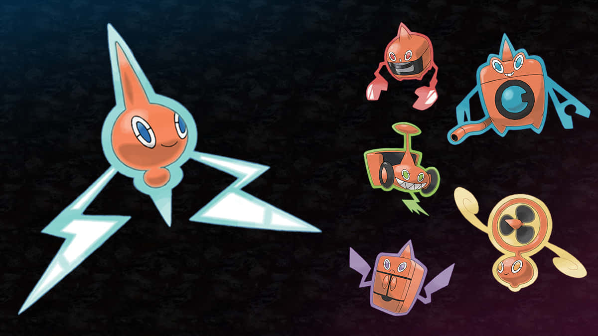 Rotom In Appliances Wallpaper