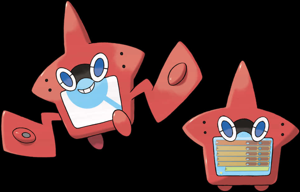 Rotom Pokedexand Fan Forms PNG