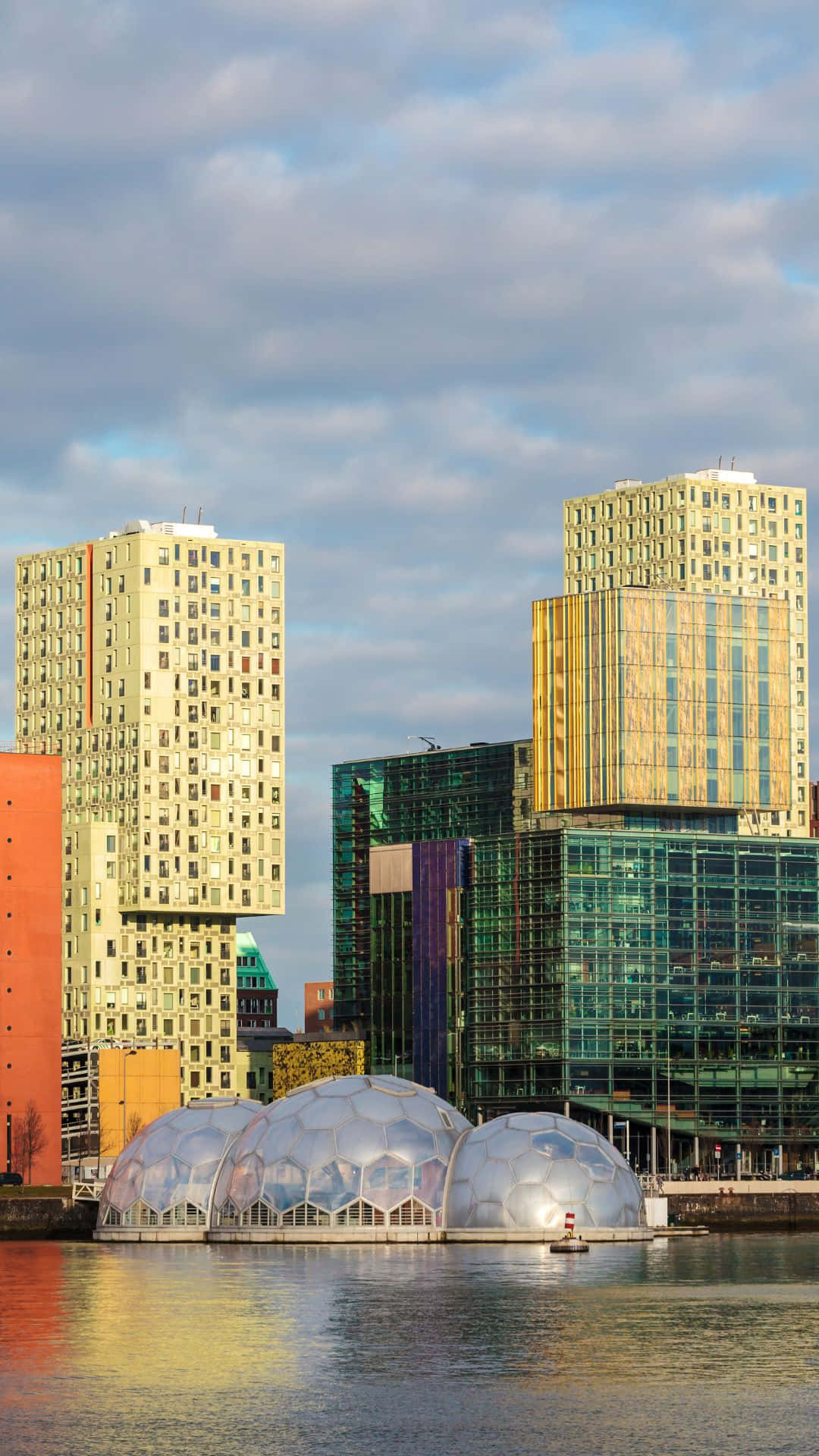 Rotterdam Skyline Modern Architecture Wallpaper