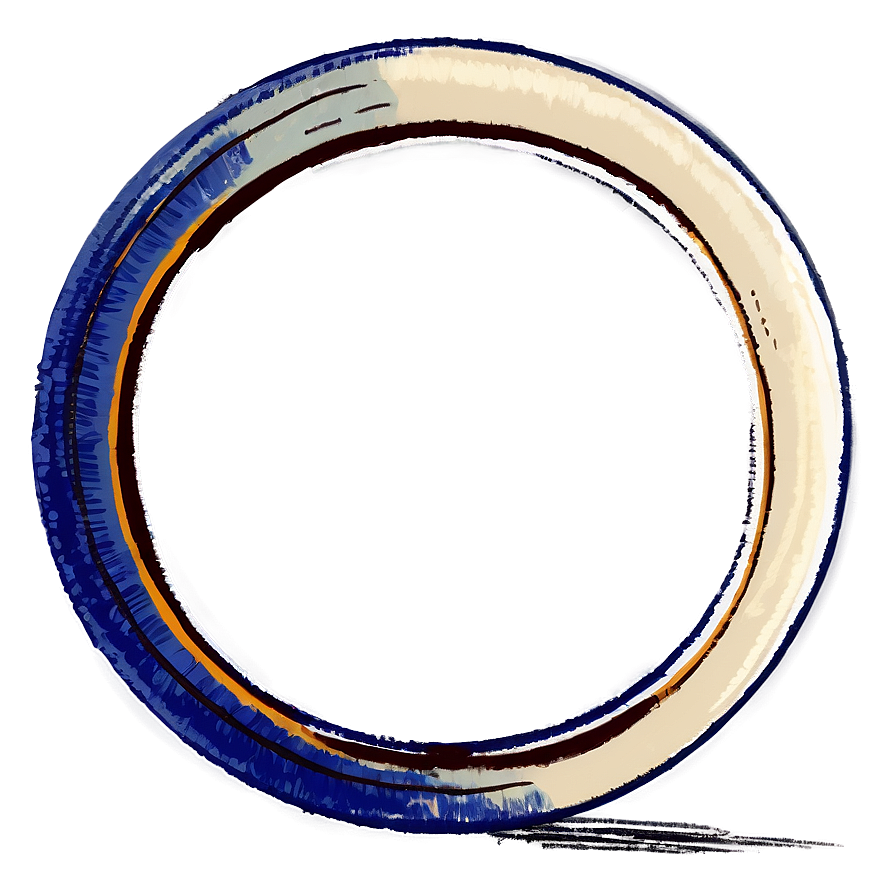 Rough Circle Sketch Png 1 PNG