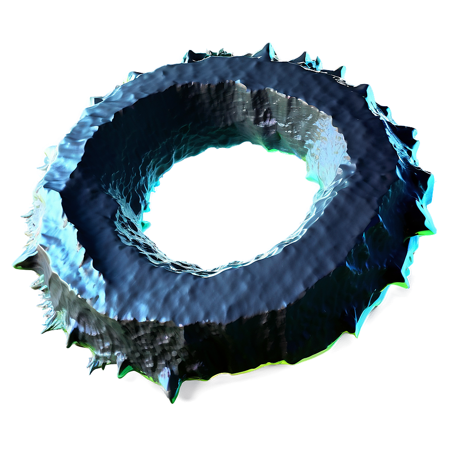 Rough Edge Circle Png 06122024 PNG