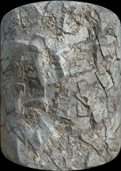 Rough Marble Texture Cylinder PNG