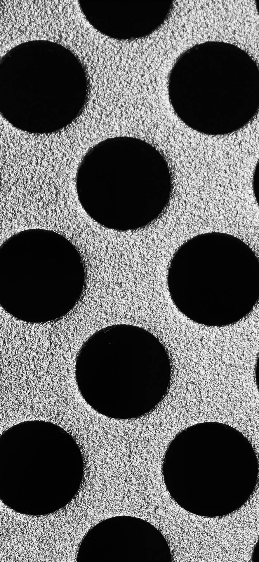 Rough Surface Black Dot Iphone Wallpaper