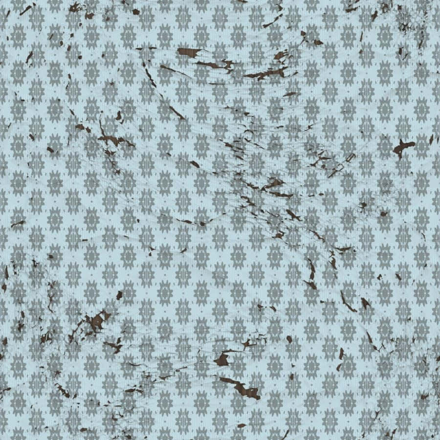 Raustrukturierte Zerrissene Blaue Tapete Wallpaper