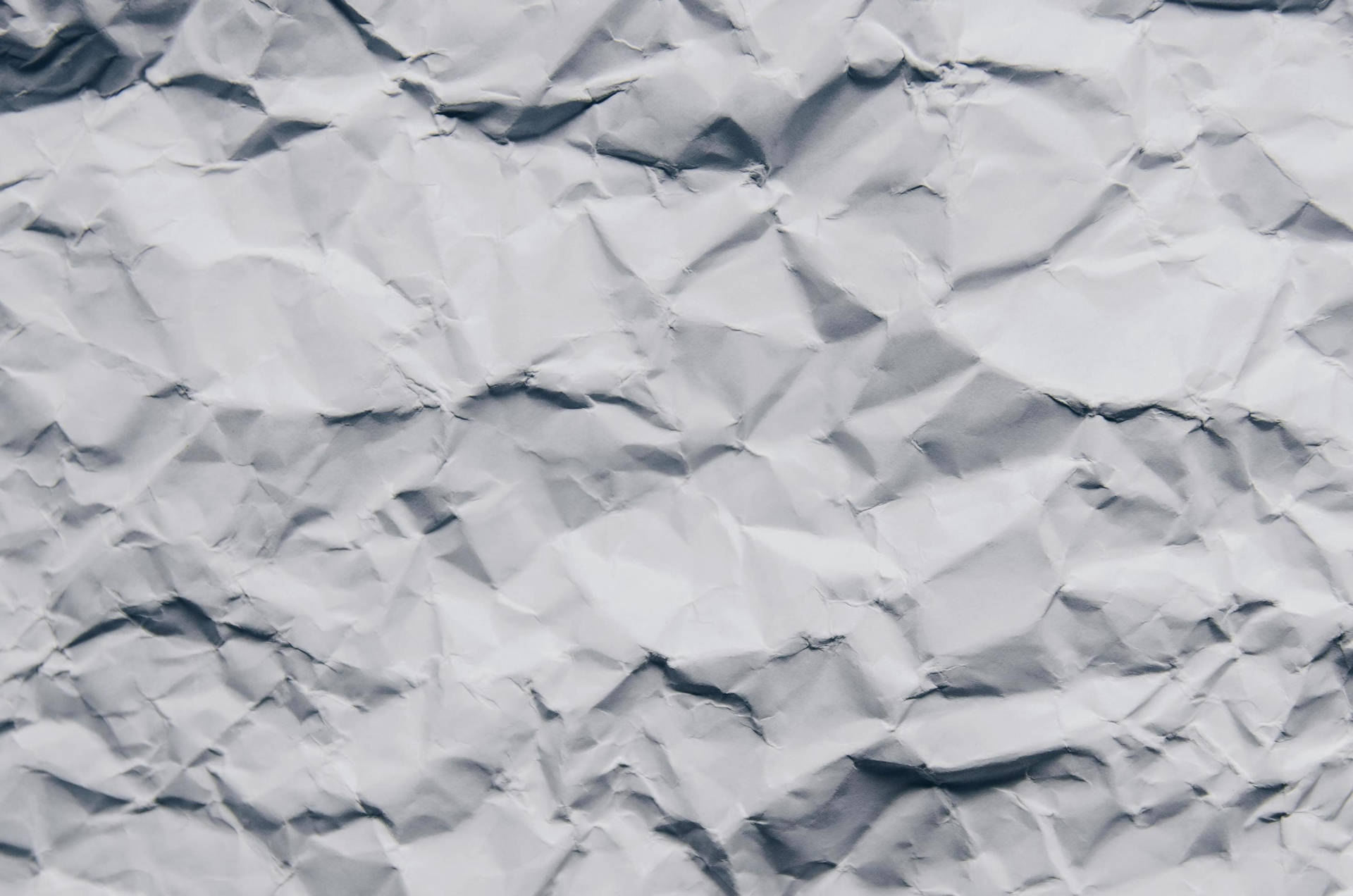 Grovvit Skrynklad Pappersbakgrund (rough White Crumpled Paper Background). Wallpaper
