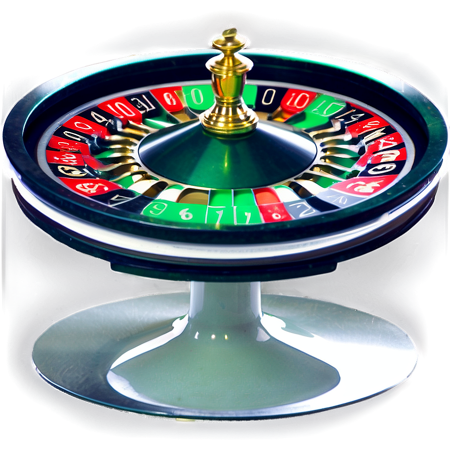Roulette Table From Above Png Stl PNG
