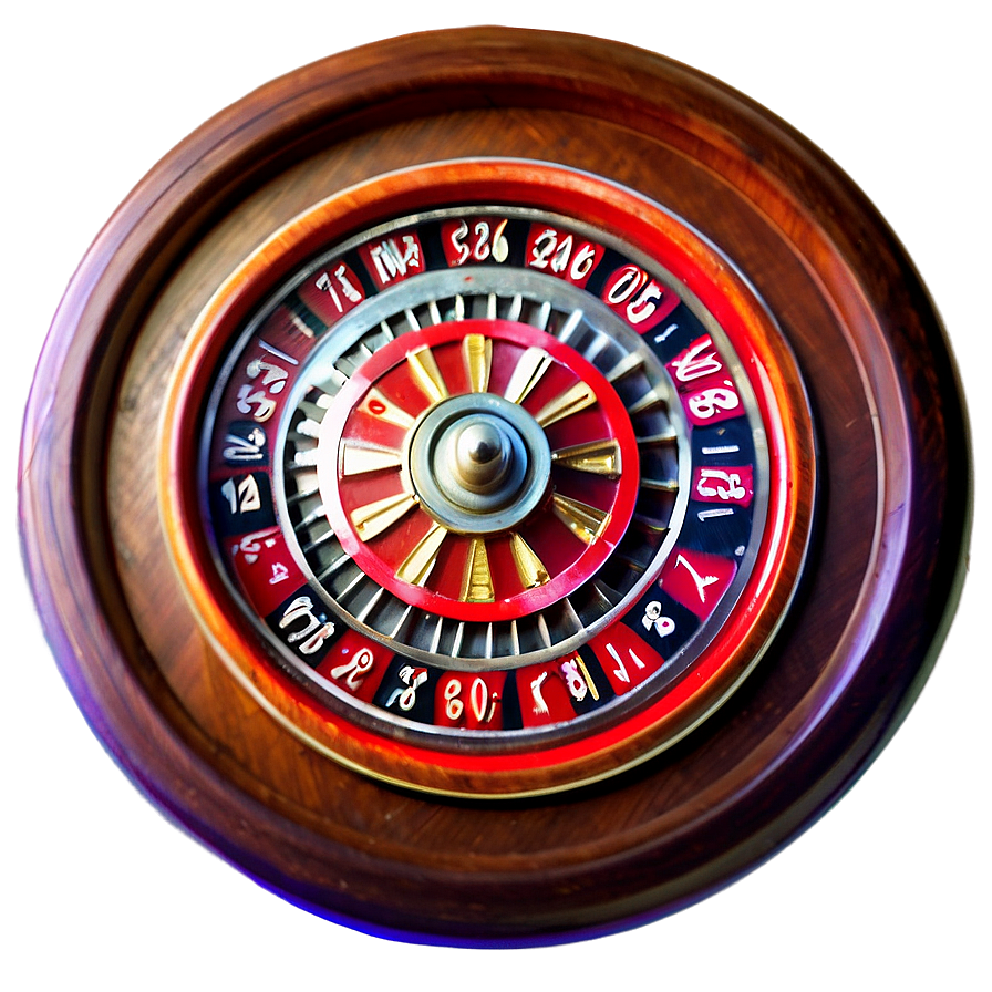Roulette Wheel Matte Effect Png 06212024 PNG