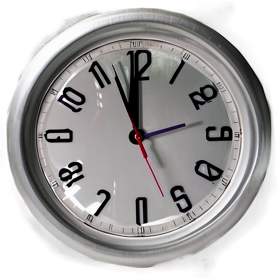 Round Clock Clipart Png Hsc83 PNG