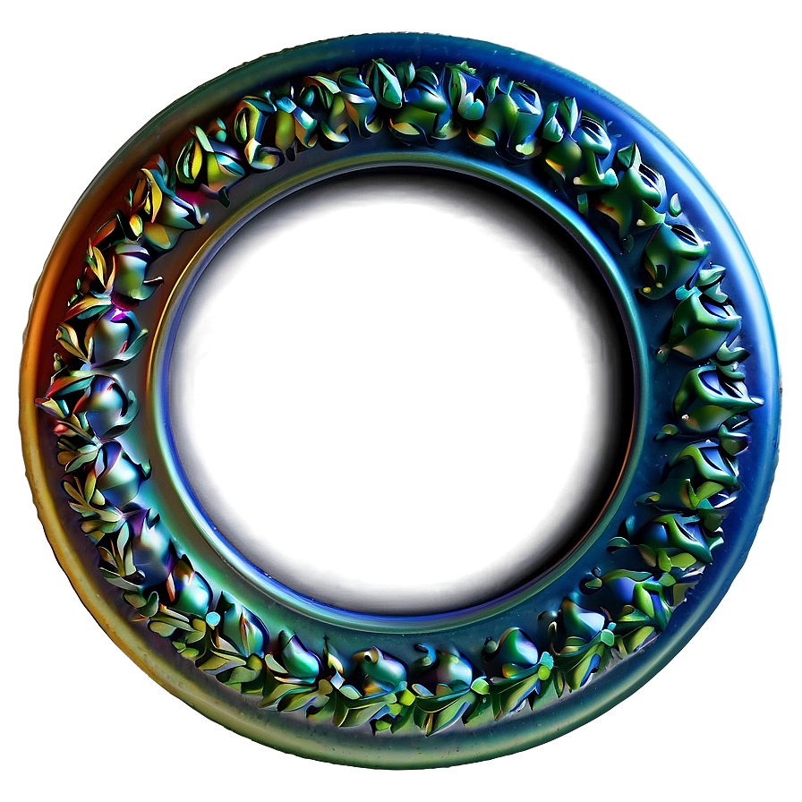 Round Frame Design Png Kbf PNG