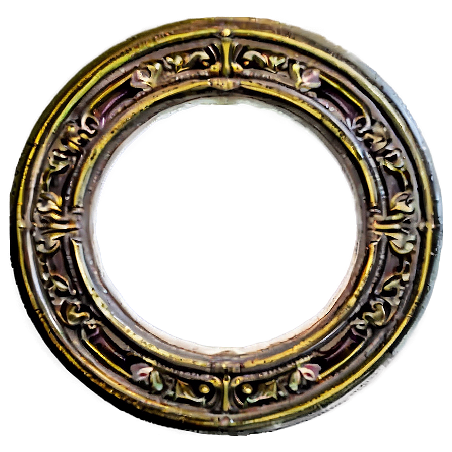 Round Frame Template Png 06262024 PNG