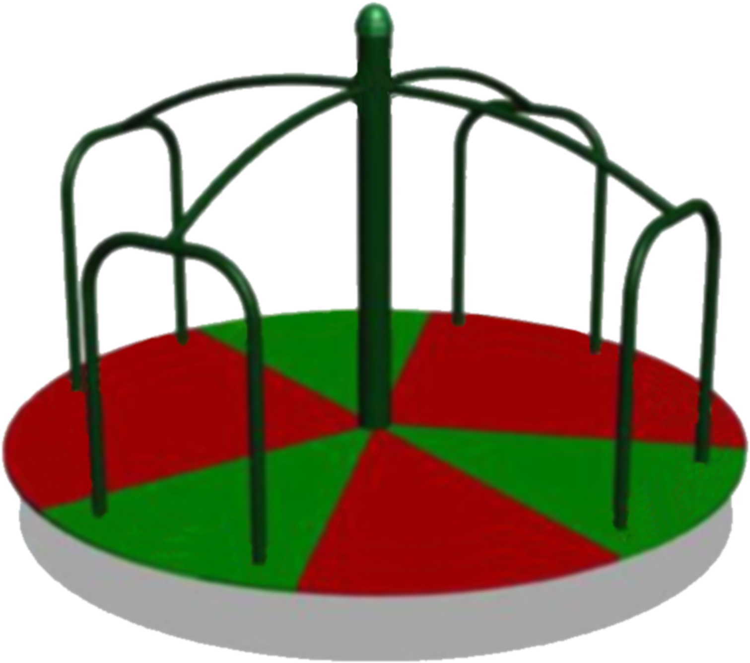 Round Merry Go Round Playground Equipment PNG