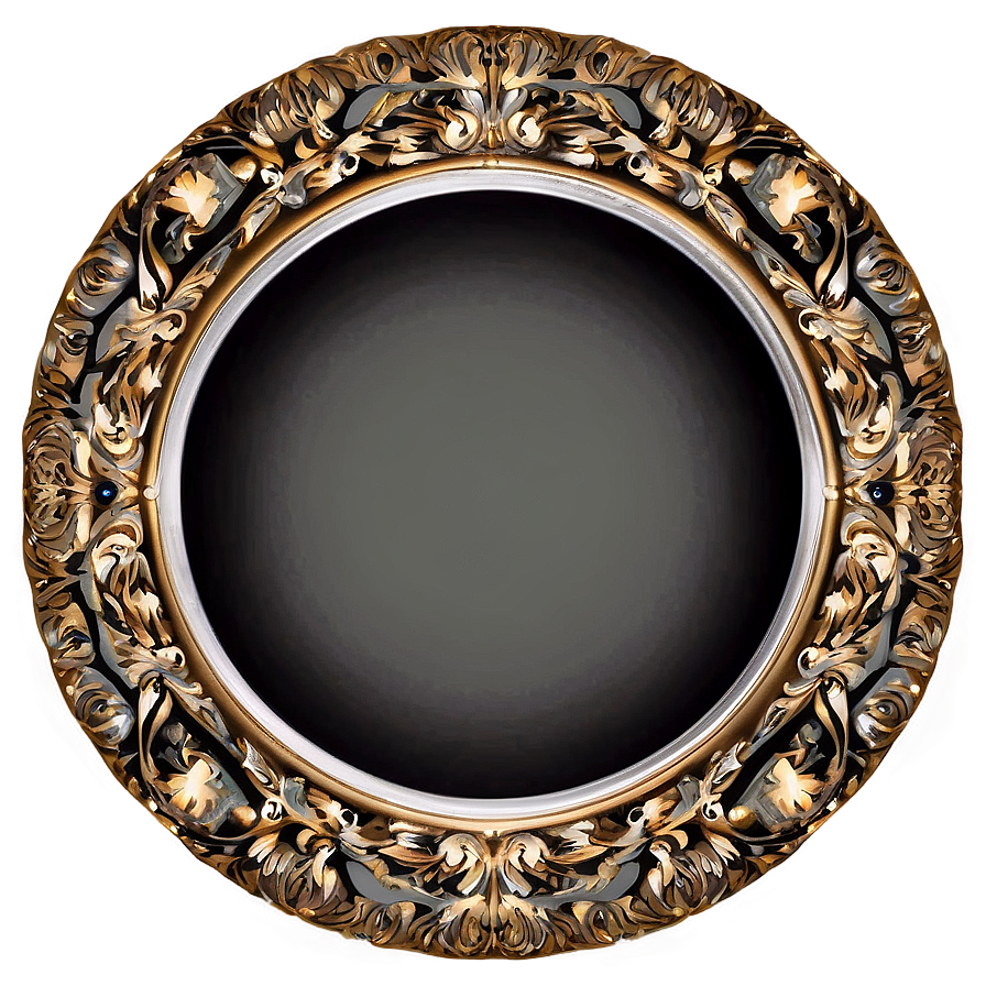 Round Photo Frame Png 75 PNG