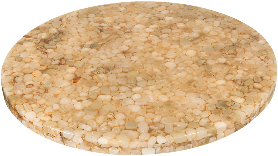 Round Resin Wood Table Top.png PNG