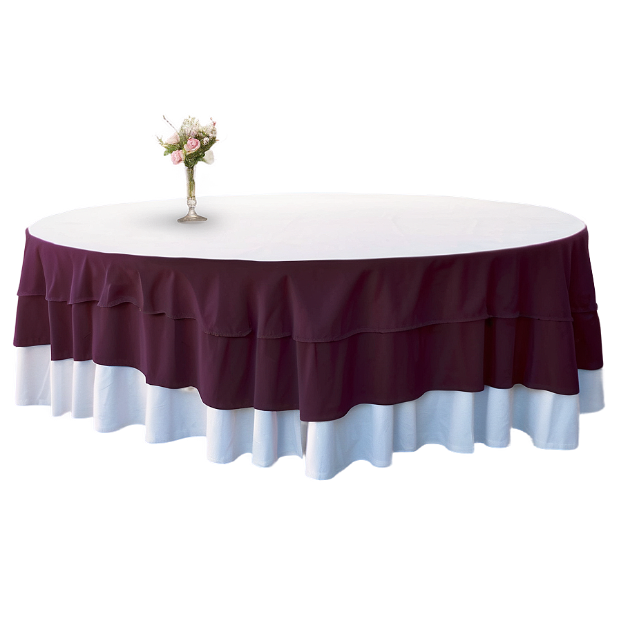 Round Table Banquet Style Png Oce28 PNG