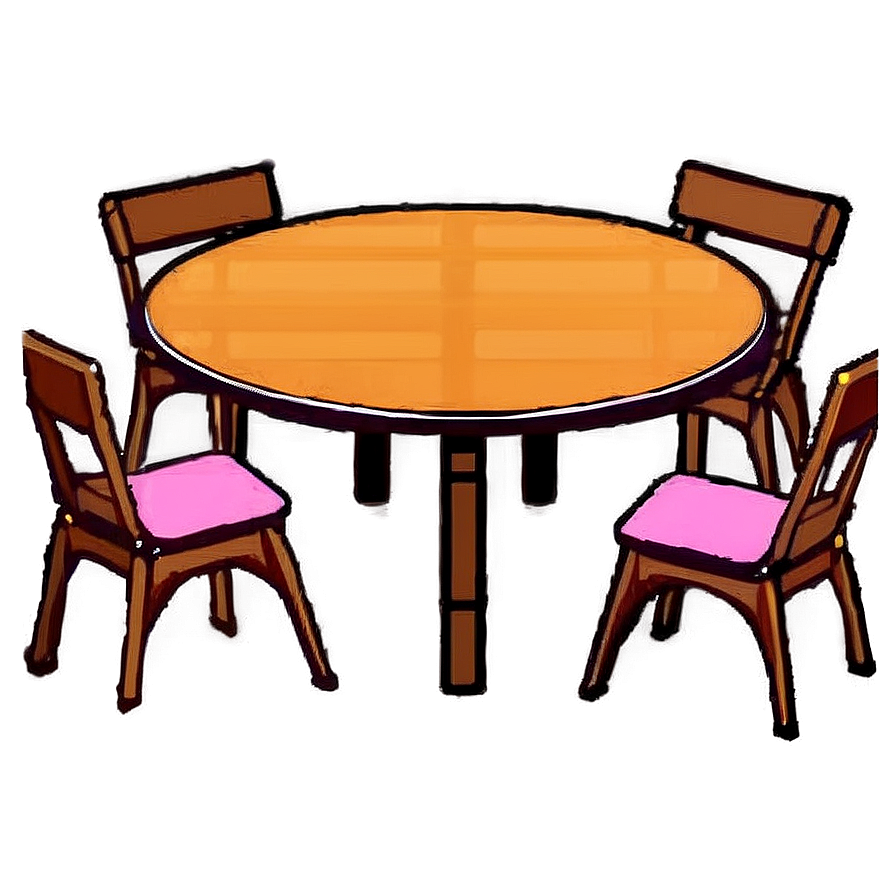 Round Table Board Game Evening Png 96 PNG