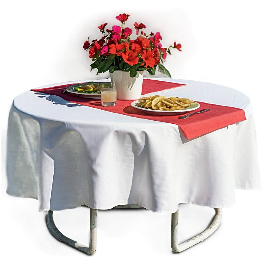 Round Table Garden Party Png Xxp PNG