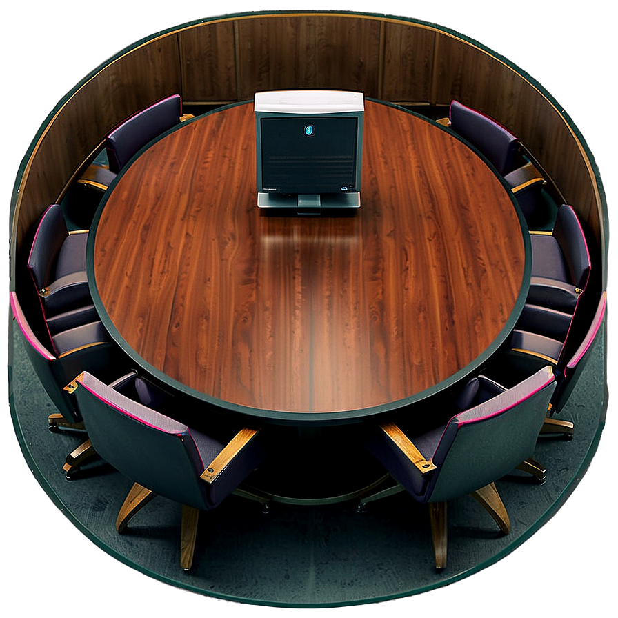 Round Table Office Furniture Png 94 PNG