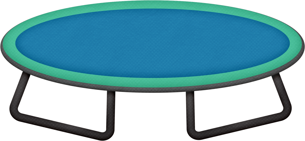 Round Trampoline Illustration.png PNG