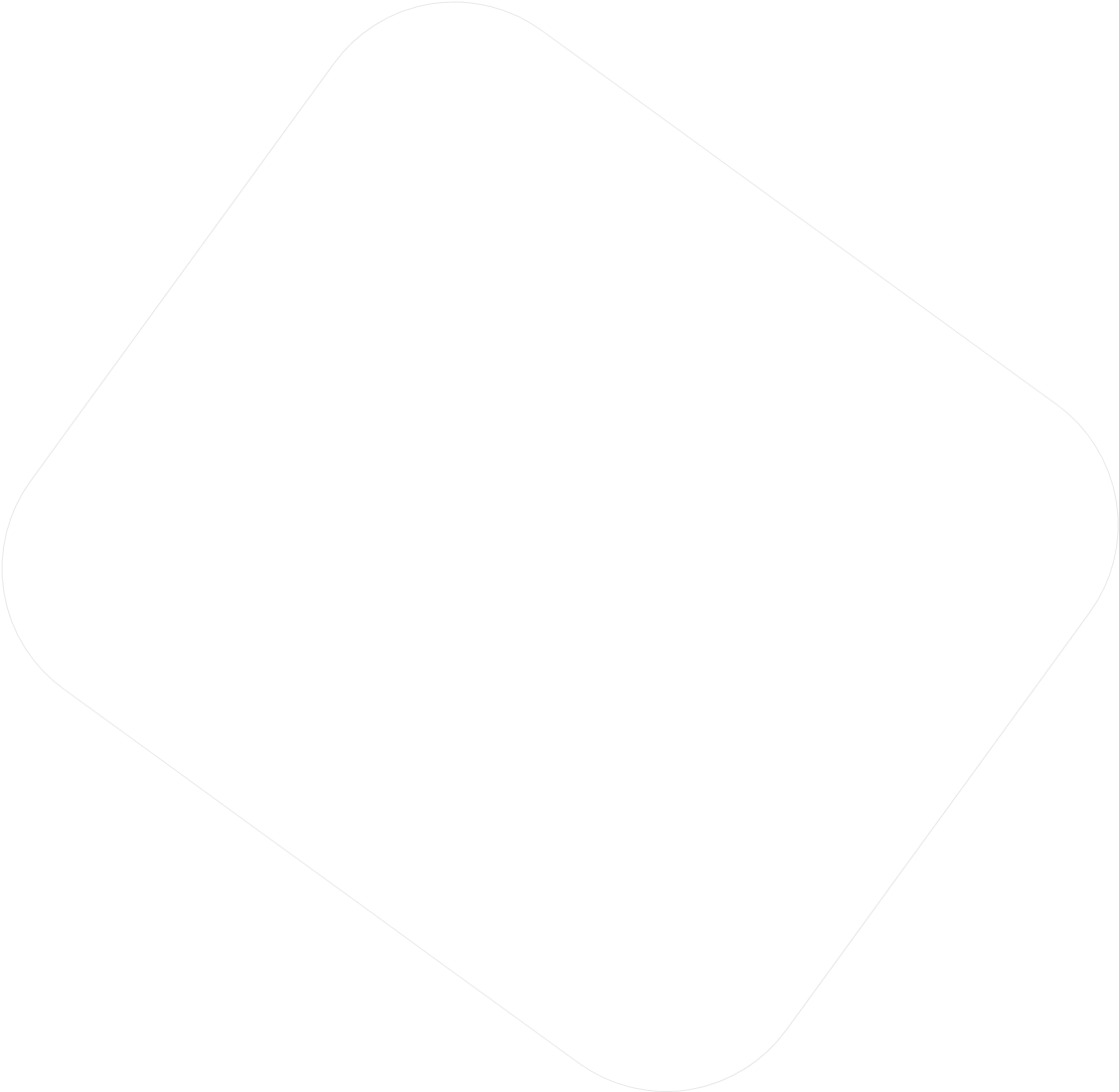 Rounded Rectangle Shape Graphic PNG