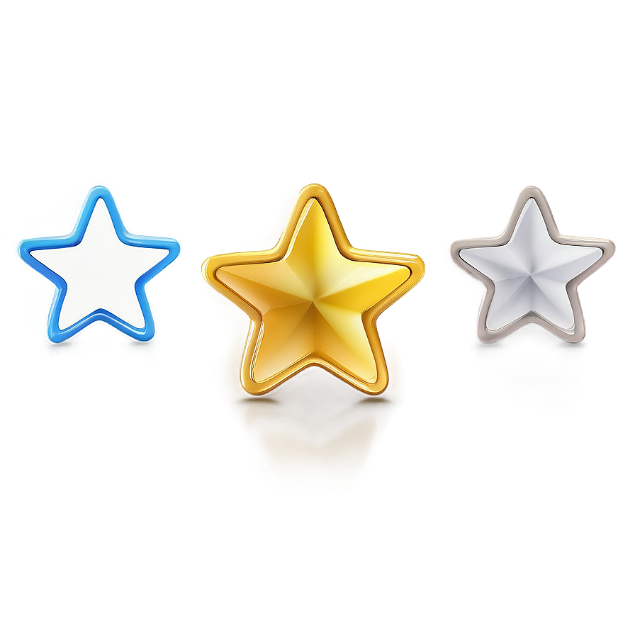 Rounded Star Clipart Png 06132024 PNG