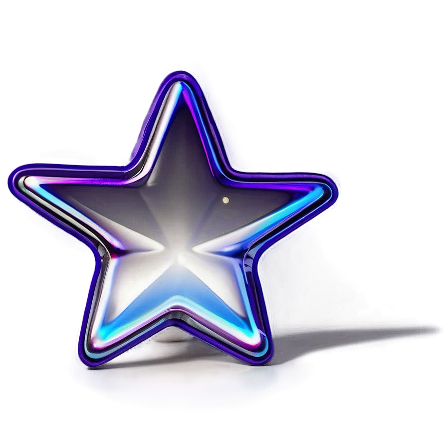 Rounded Star D PNG