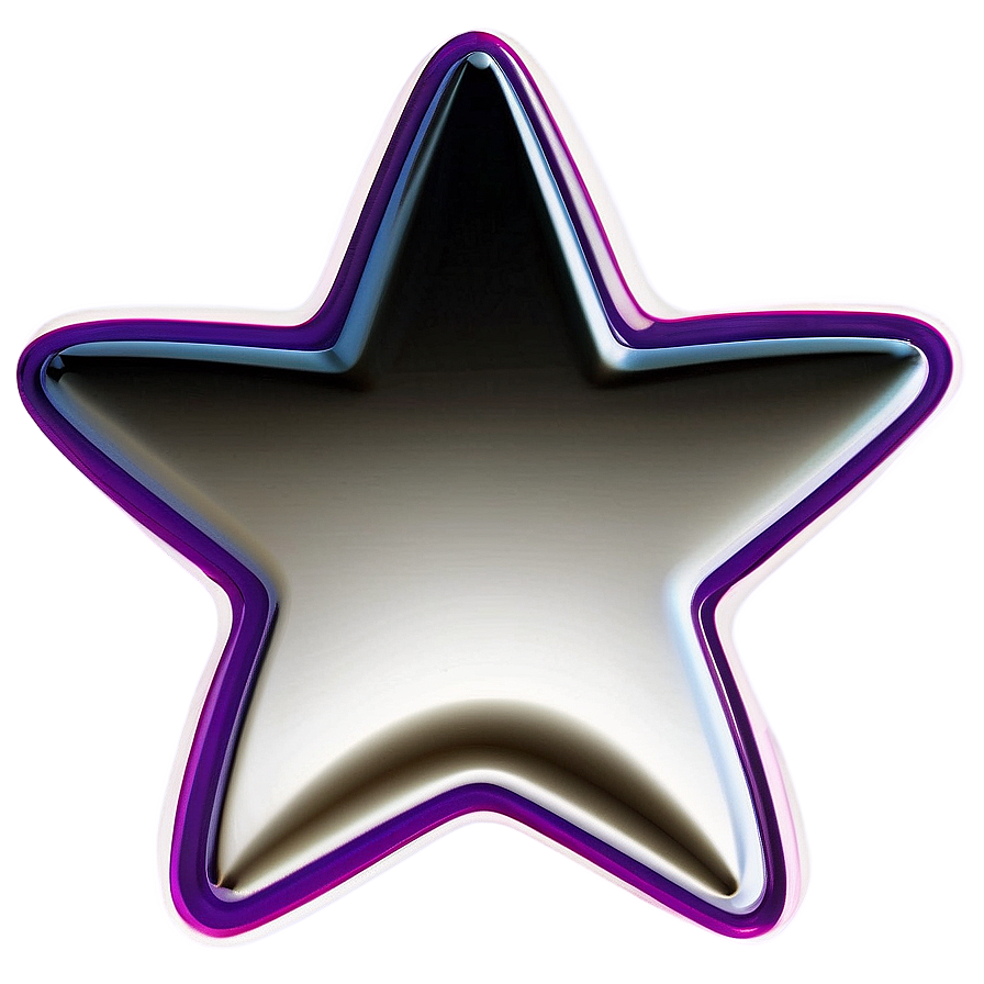 Rounded Star Symbol Png 06132024 PNG