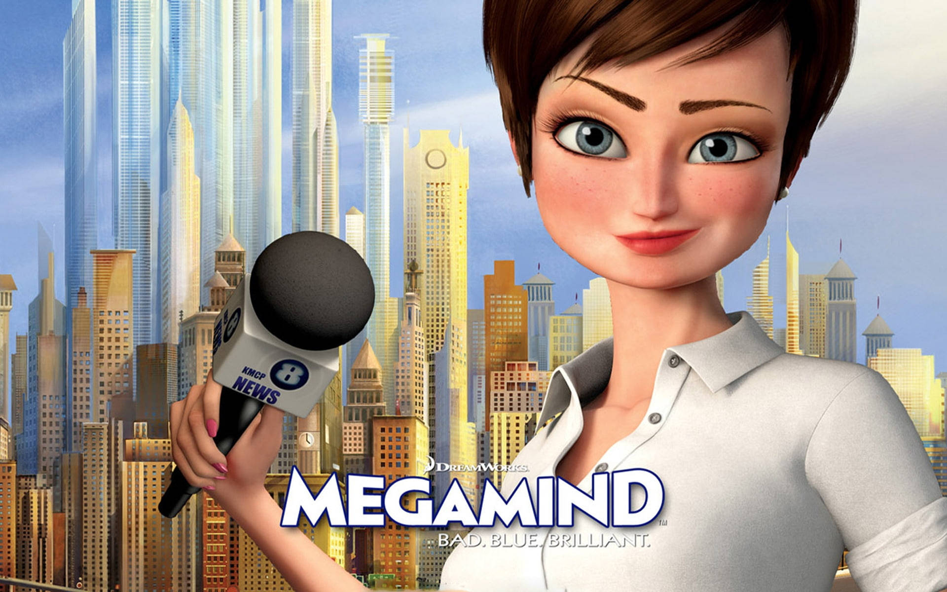 Roxanne Ritchi From Megamind Wallpaper