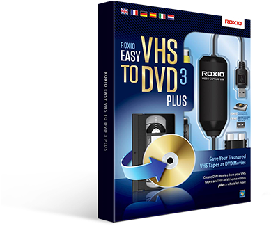 Roxio Easy V H Sto D V D3 Plus Software Package PNG