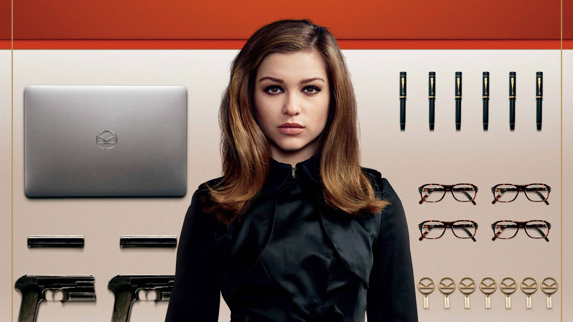 Caption: Roxy from Kingsman: The Golden Circle in Action Wallpaper