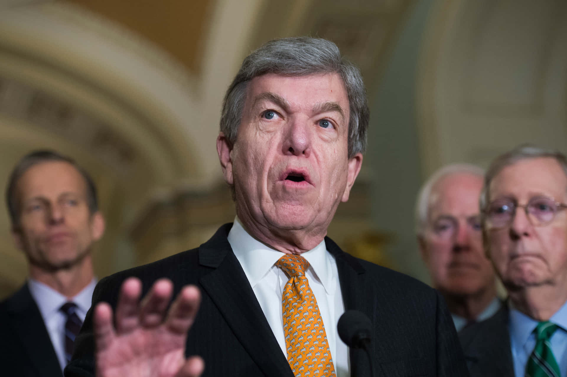 Roy Blunt Low-Angle Perspective Wallpaper