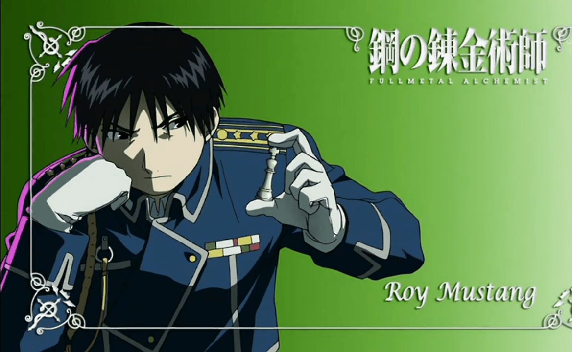 Captivating Roy Mustang in the heat of battle Wallpaper