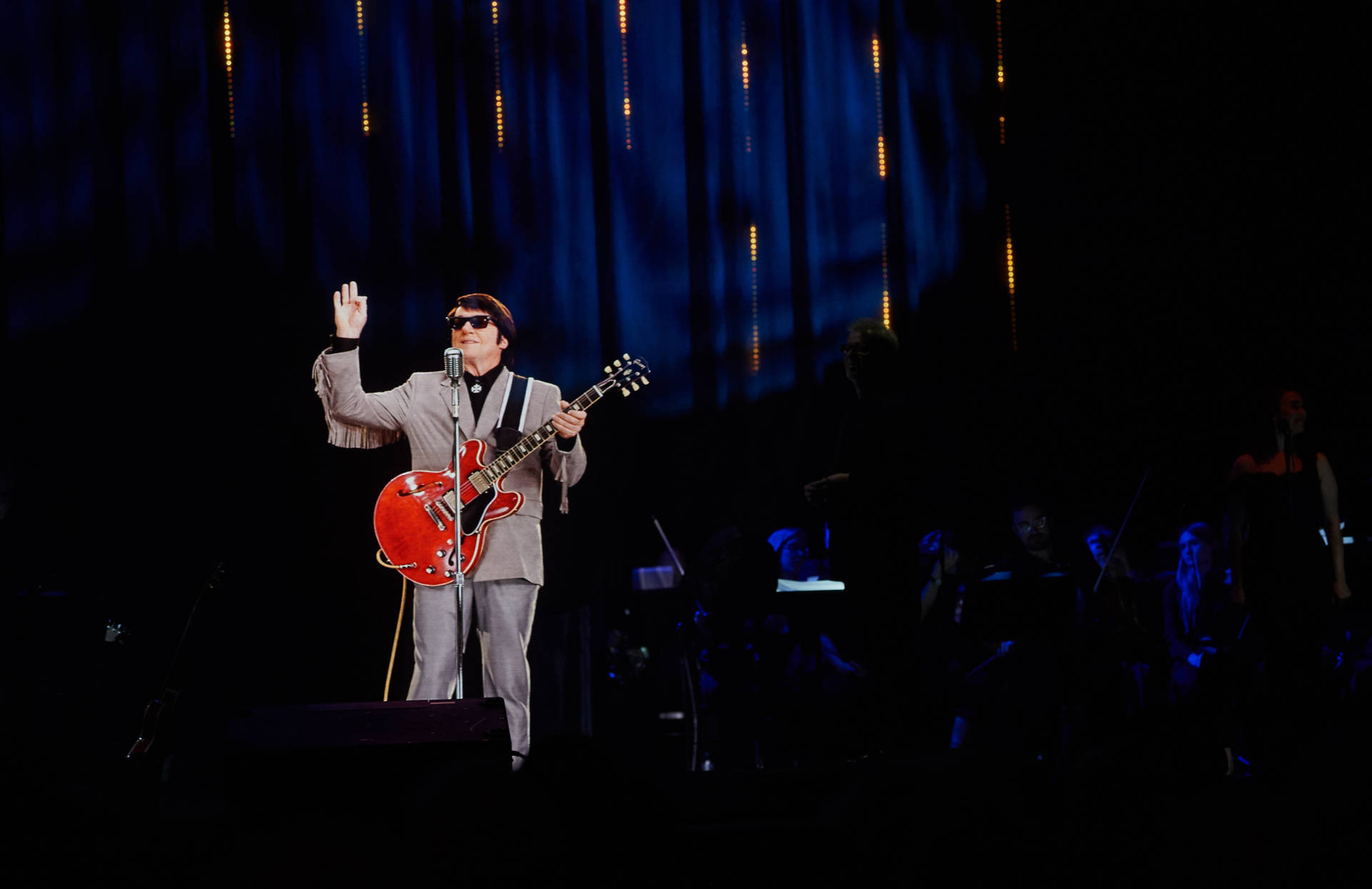 Roy Orbison Live Performance Wallpaper