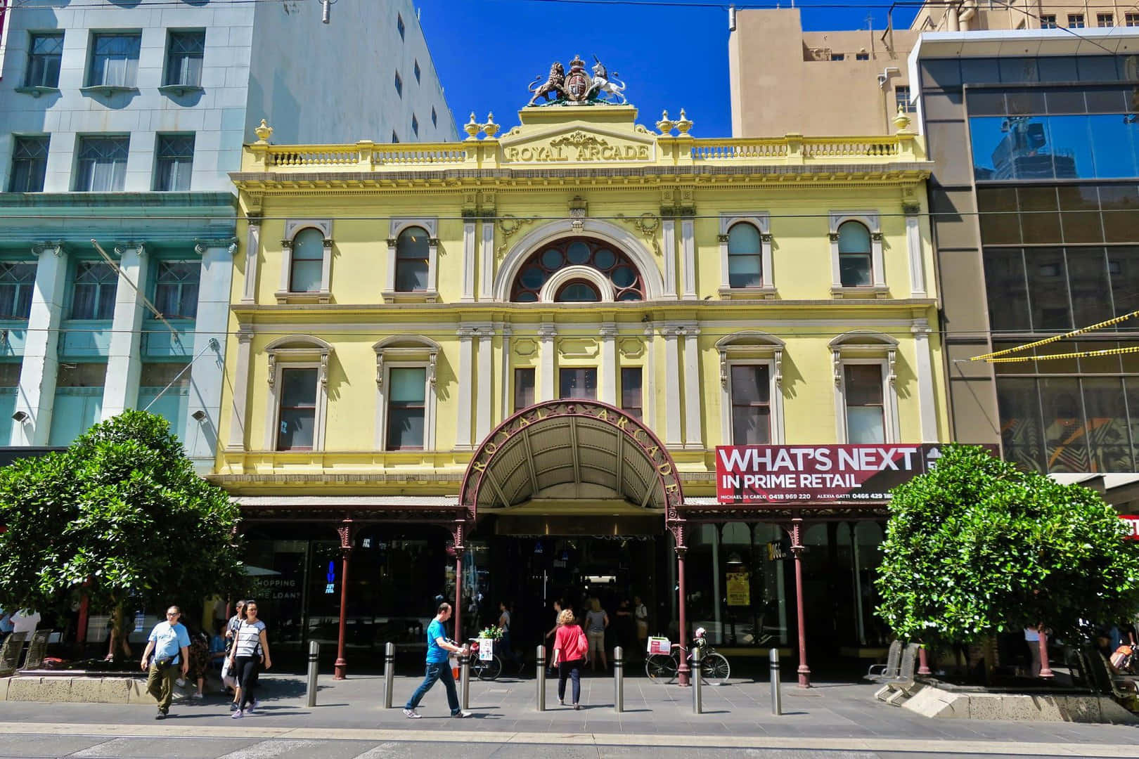 Royal Arcade Melbourne Exterior Wallpaper