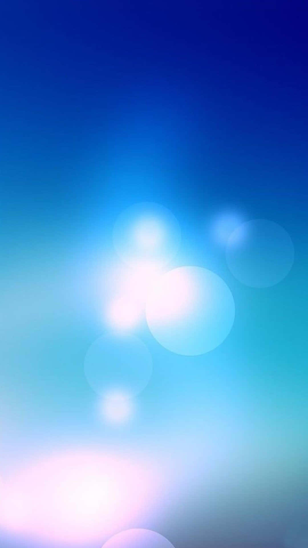 Transparent Light Reflection In Royal Blue Background