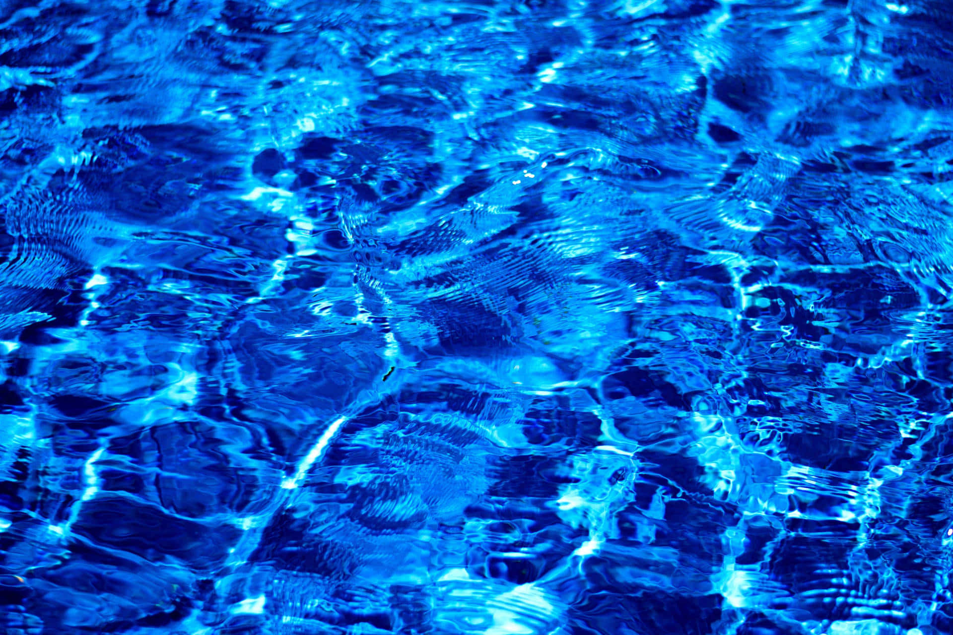 Royal Blue Water Ripples Wallpaper