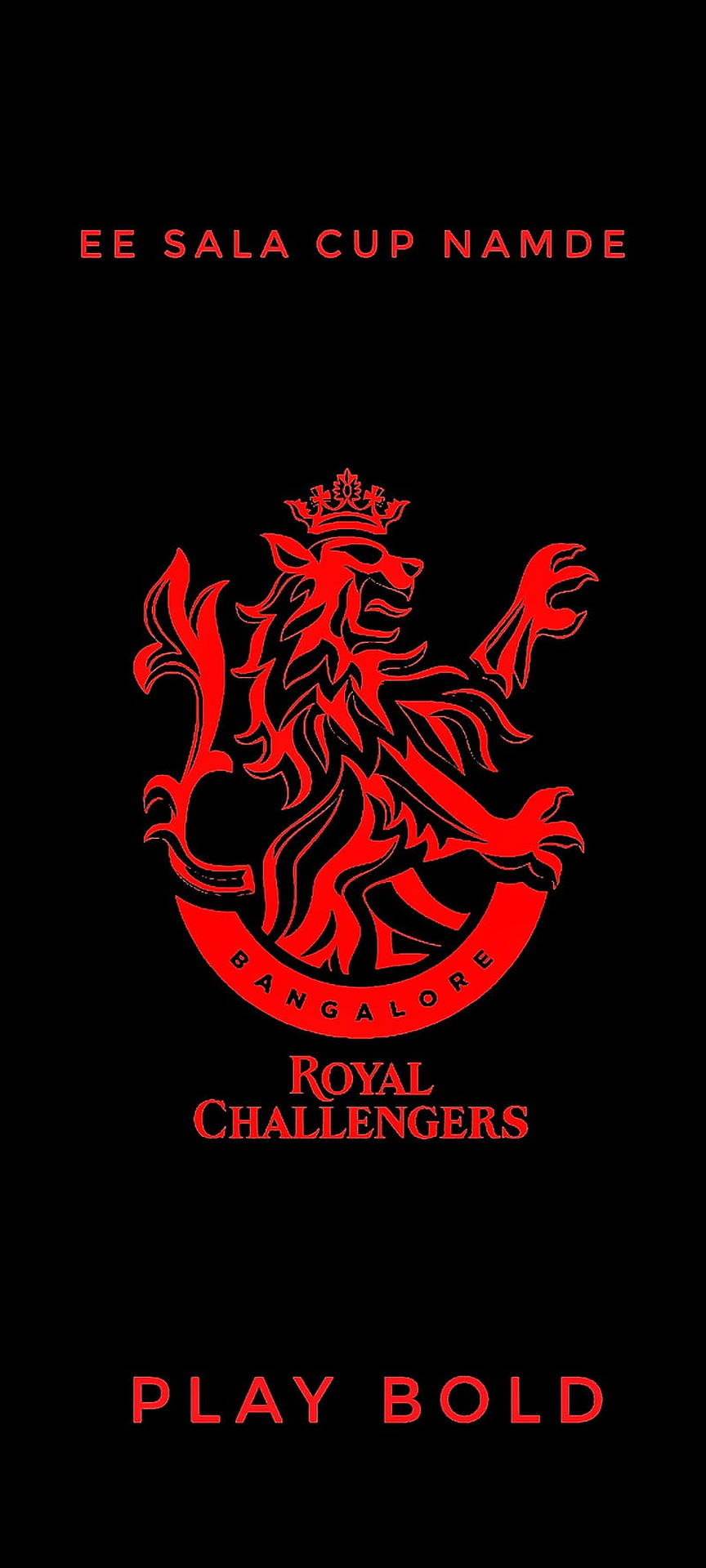 Royal Challengers Bangalore Ee Sala Cup Namde Wallpaper