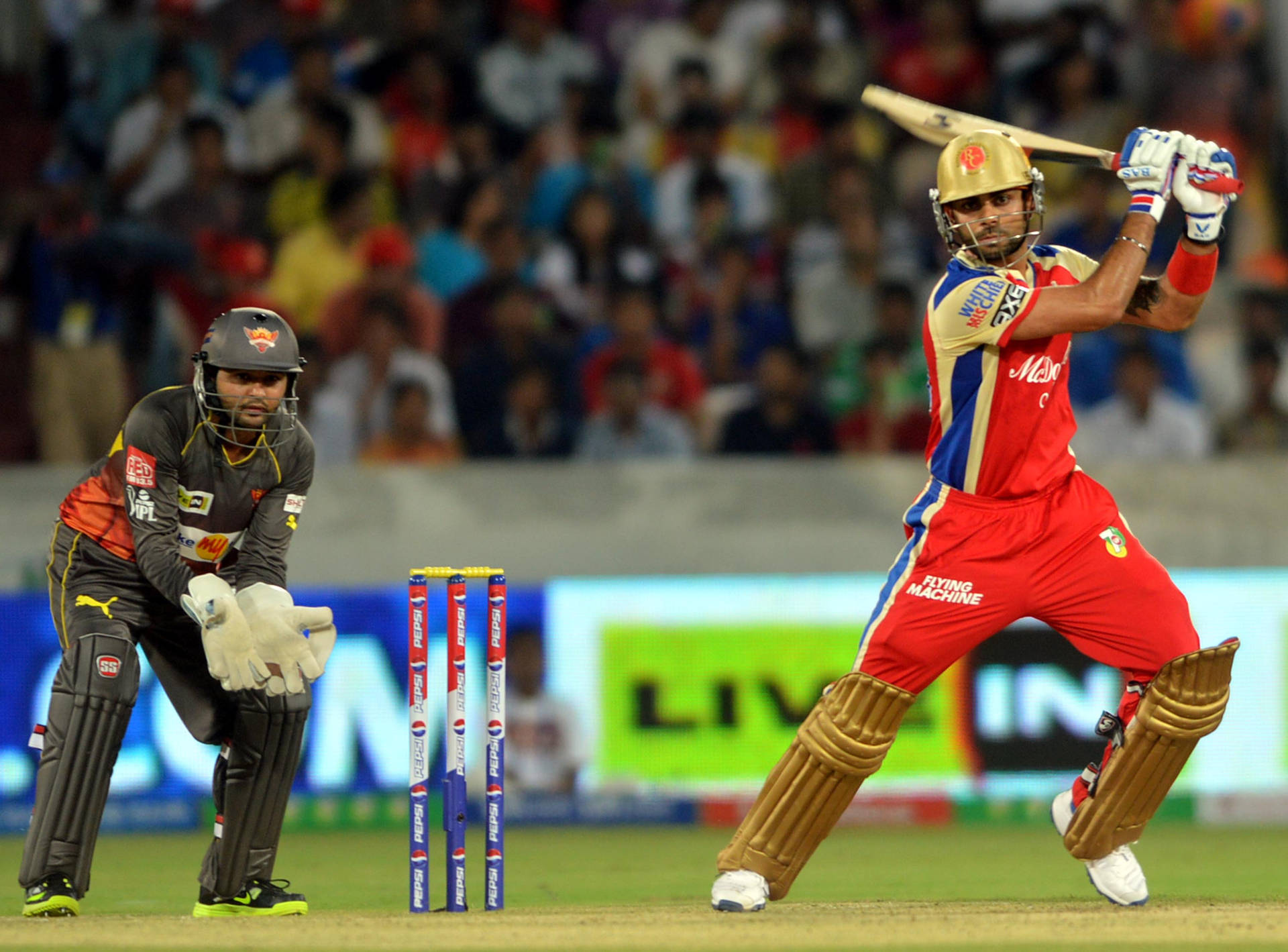 Royal Challengers Bangalore In Action
